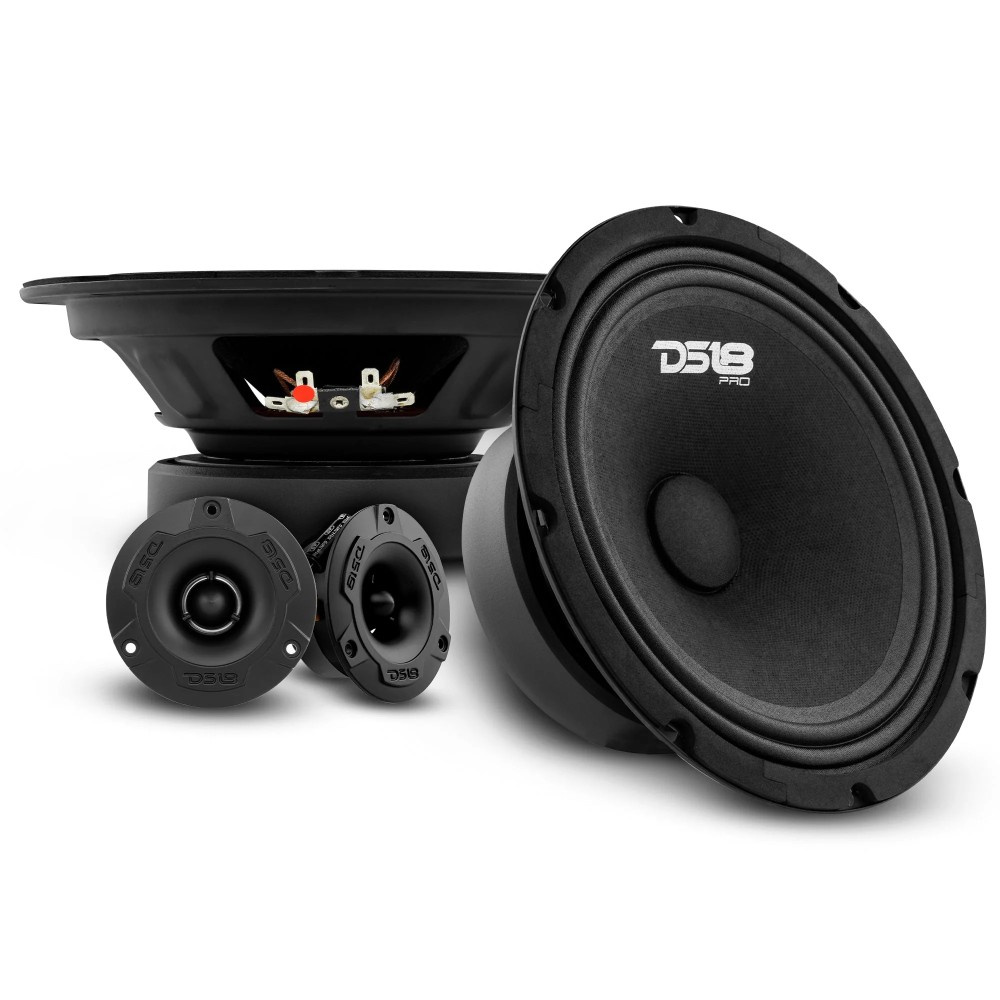 DS18 PRO-GM8.4PK, 8-Zoll-SPL-Kit mit Horntweeters
