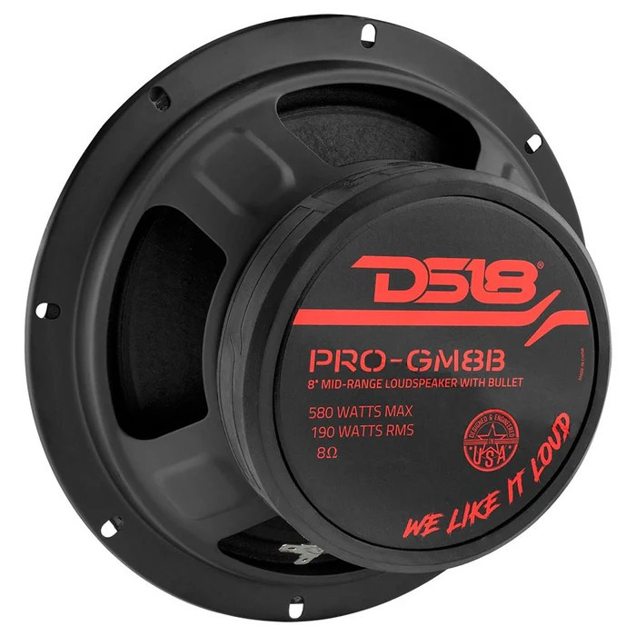 DS18 PRO-GM8B, 8-Zoll-Midbass, Stück