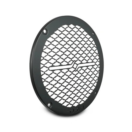 DS18 PRO-GRILL6MS/BK, schlankes 6,5-Zoll-Lautsprechergitter aus Metall, schwarz