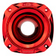 DS18 PRO-HP102/CRD, rotes 2-Zoll-Horn für Driver DS18 PRO-HP102/CRD, rotes 2-Zoll-Horn für Driver