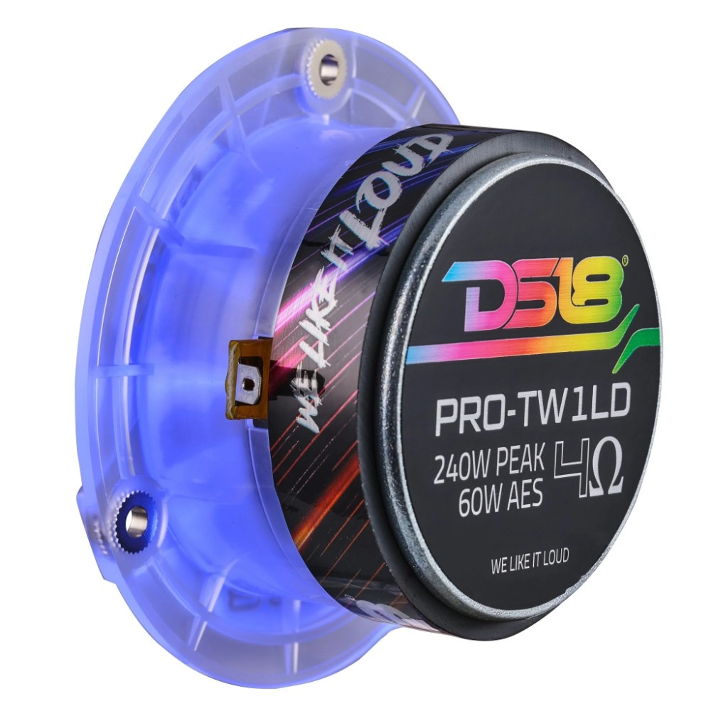 DS18 PRO-TW1LD, SPL-Hochtöner mit RGB-LED-Beleuchtung