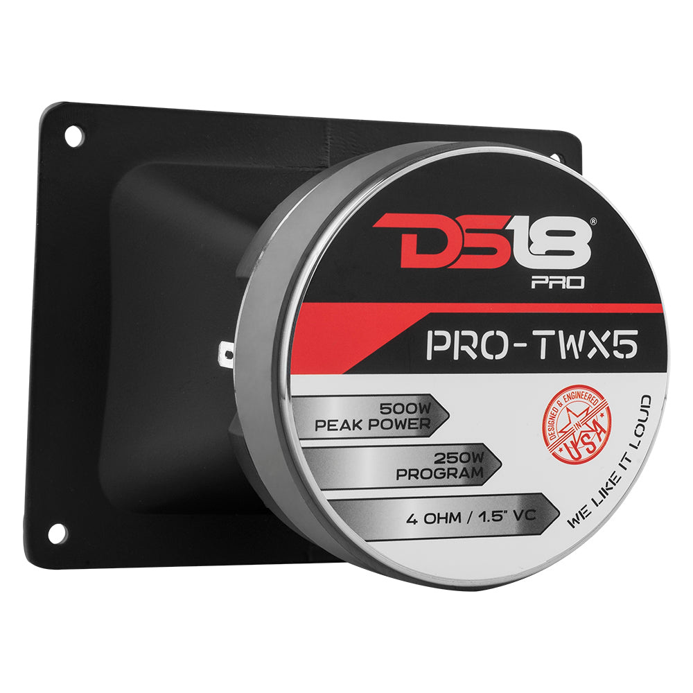 DS18 PRO-TWX5, massiver SPL-Hochtöner