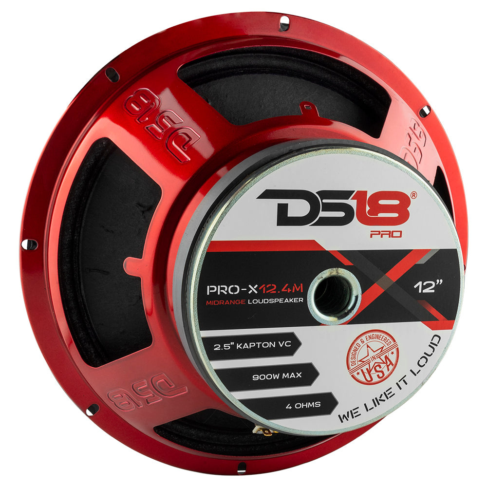 DS18 PRO-X12.4M, 12-Zoll-Midbass, Stück