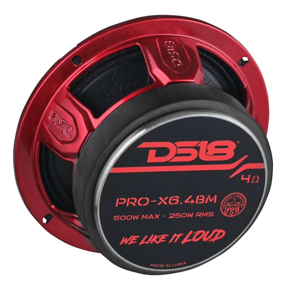 DS18 PRO-X6.4BM, 6,5-Zoll-Midbass, Stück