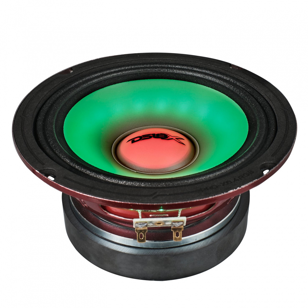 DS18 PRO-X6.4RGB, 6,5-Zoll-Midbass mit RGB-LED-Beleuchtung, Stück