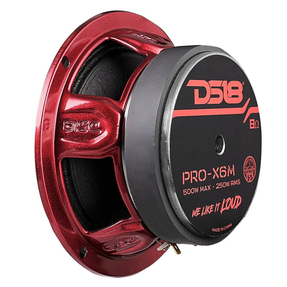 DS18 PRO-X6M, 6,5-Zoll-Midbass, Stück