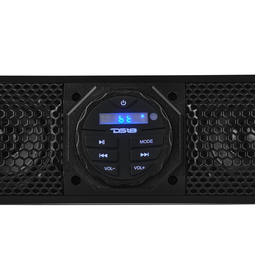 DS18 SB37BTX, 37-Zoll-wetterfeste Soundbar mit Bluetooth
