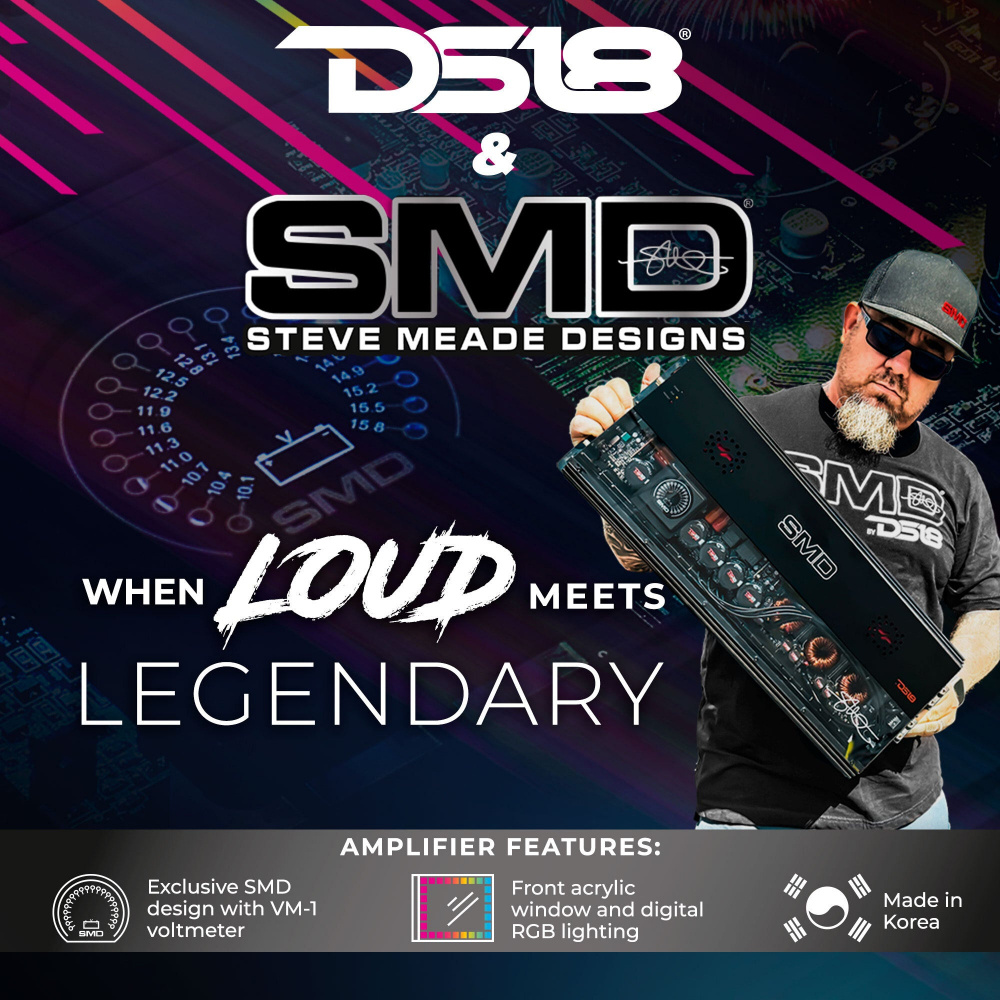 DS18 SMD-5000.1D, Monoblock - Steve Meade Designs