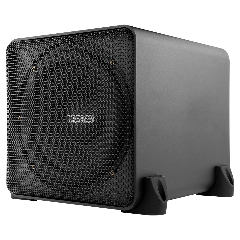 DS18 SQ82A, aktiver 8-Zoll-Subwoofer und Passivmembran