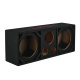 DS18 VOC10PRO, leeres 2x10-Zoll-Mittelbassgehäuse DS18 VOC10PRO, leeres 2x10-Zoll-Mittelbassgehäuse