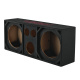 DS18 VOC12PRO, leeres 2x12-Zoll-Mittelbassgehäuse DS18 VOC12PRO, leeres 2x12-Zoll-Mittelbassgehäuse