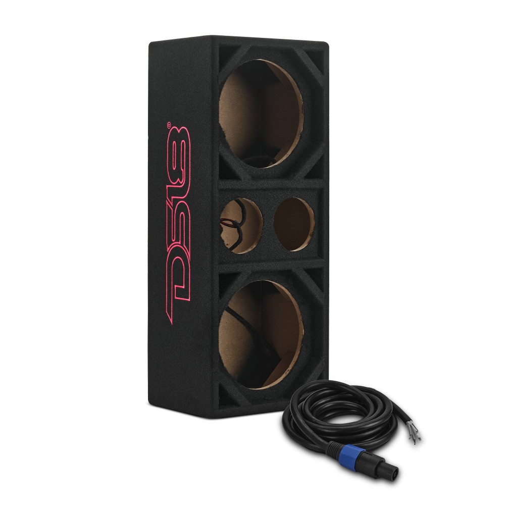 DS18 VOC8PRO, leeres 2x8-Zoll-Mitteltieftongehäuse