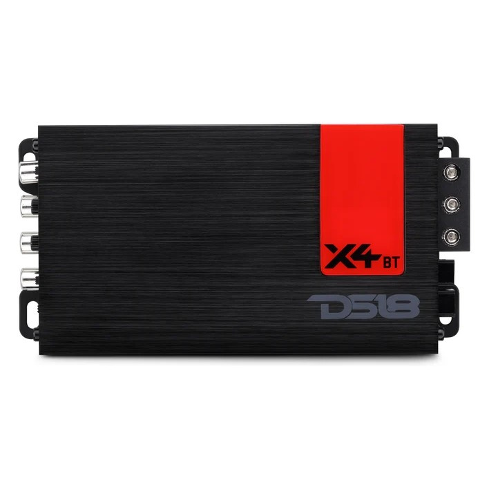 DS18 X4BT, kompakter 4-Kanal-Endstufe mit Bluetooth