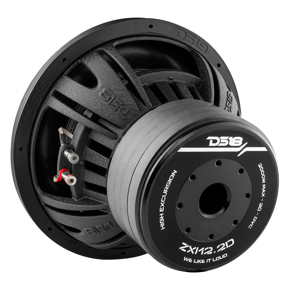 DS18 ZXI12.2D, 12-Zoll-Tieftöner mit langem Hub