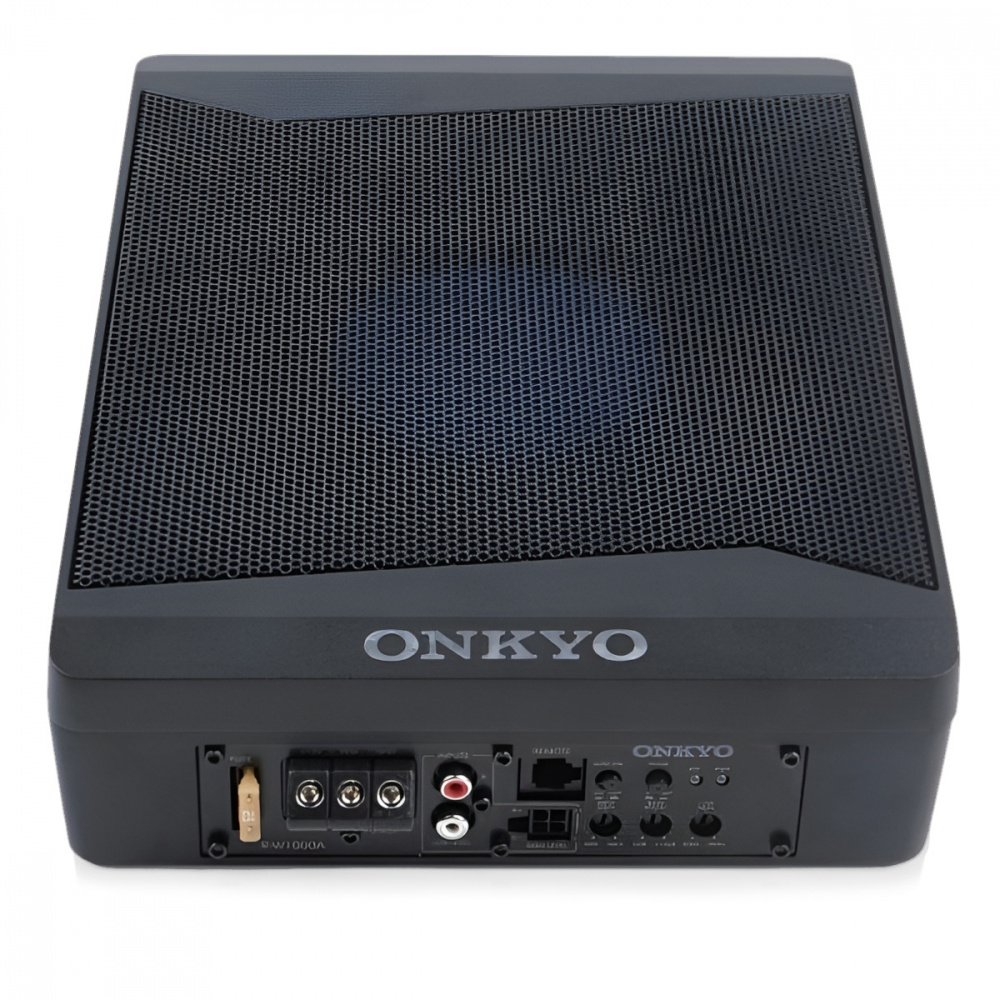 Onkyo R-W1000A, schlankes aktives 10-Zoll-Subwoofergehäuse