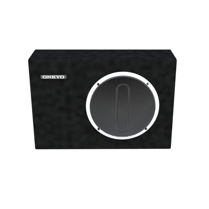 Onkyo X-W250AW, schlankes aktives 10-Zoll-Subwoofergehäuse