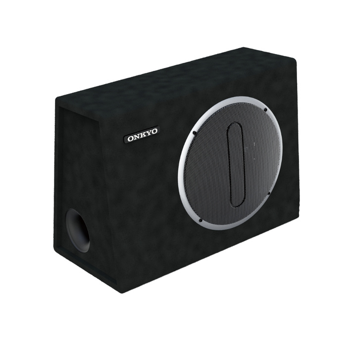 Onkyo X-W300AW, schlankes aktives 12-Zoll-Subwoofergehäuse