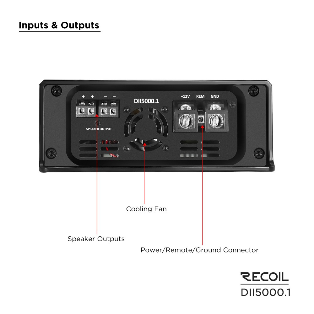 Recoil DII 5000.1, Monoblock