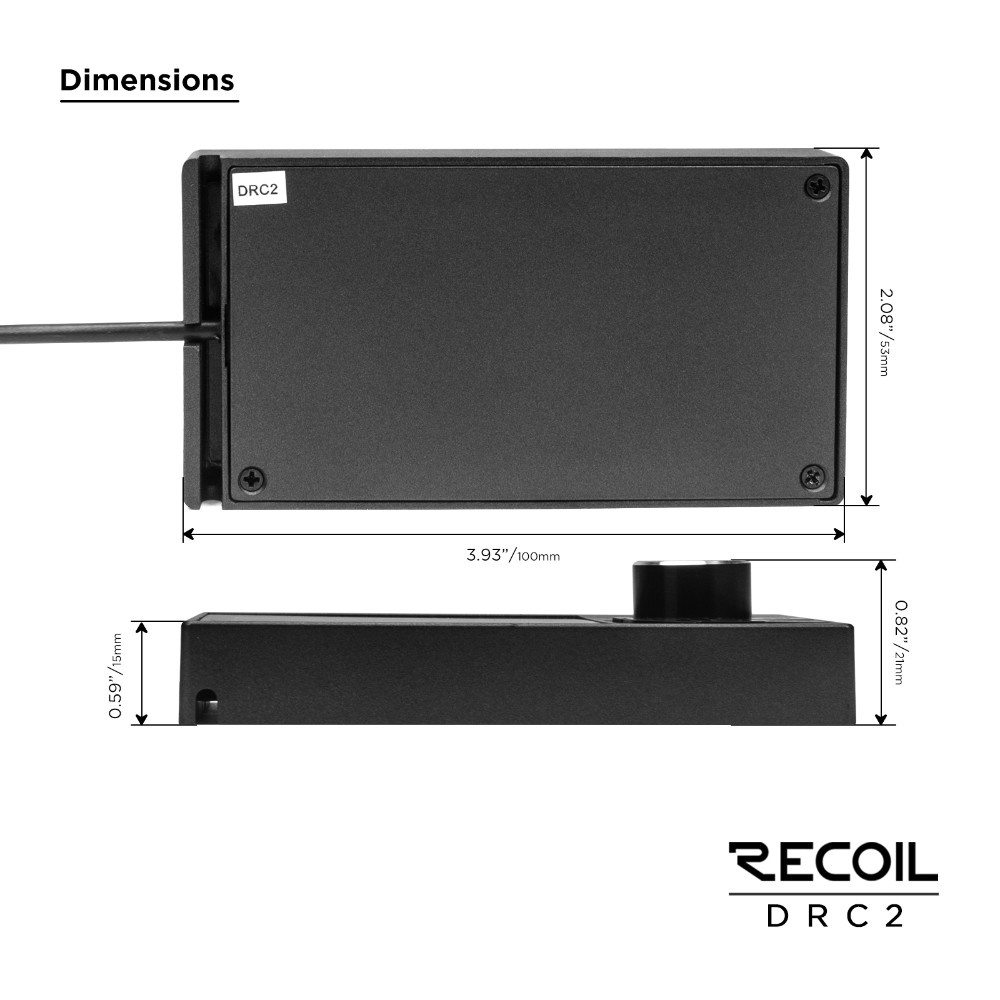Recoil DRC2, digitale DSP-Fernbedienung für S810 & R46