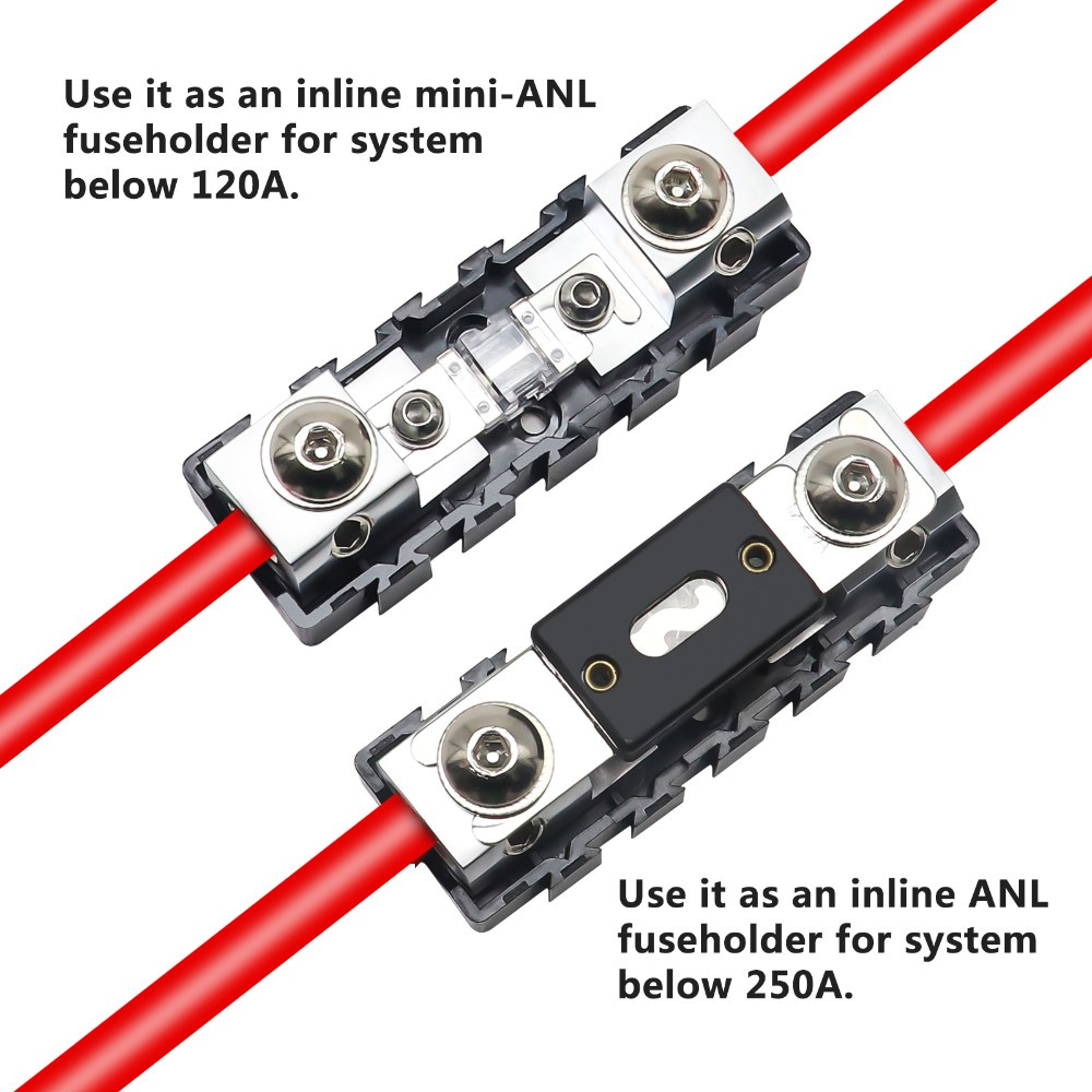 Recoil MFHA-2 ANL/Mini-ANL-Sicherungshalter 2x50mm²
