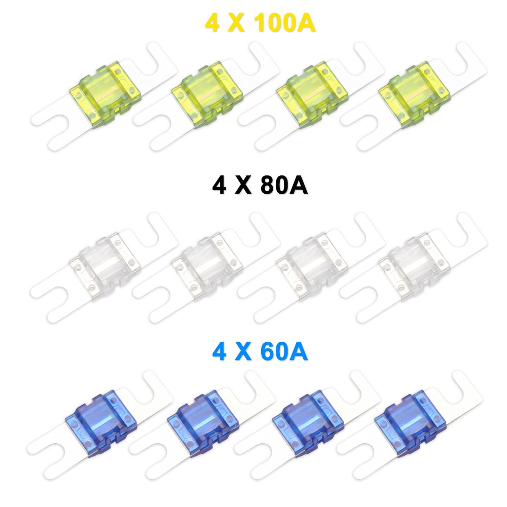 Recoil MPG4 Mini-ANL-Sicherungshalter + Masseblock 2x50mm² bis 4x20mm²