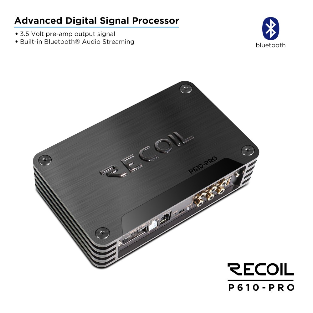 Recoil P610-PRO, DSP-Endstufe mit 10 Kanälen