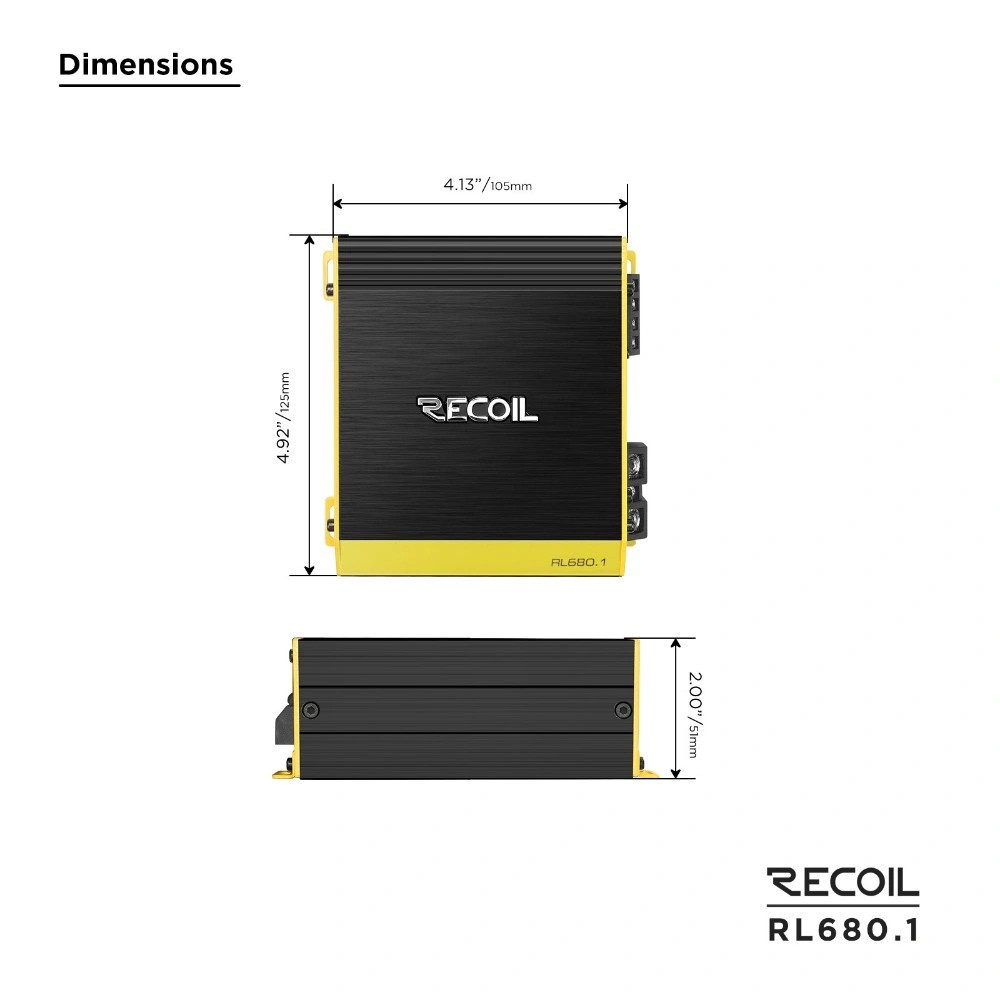 Recoil RL680.1, Monoblock