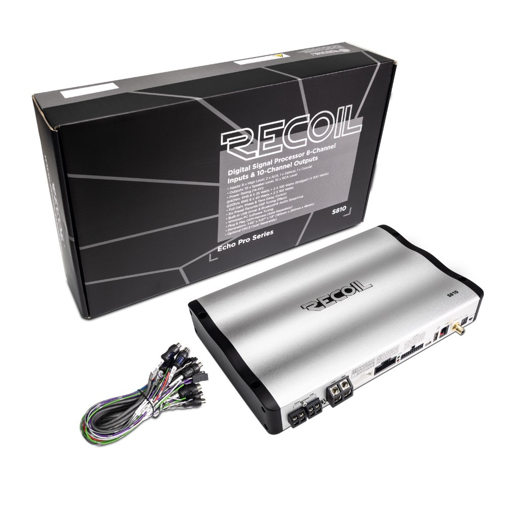 Recoil S810, DSP-Endstufe mit 10 Kanälen