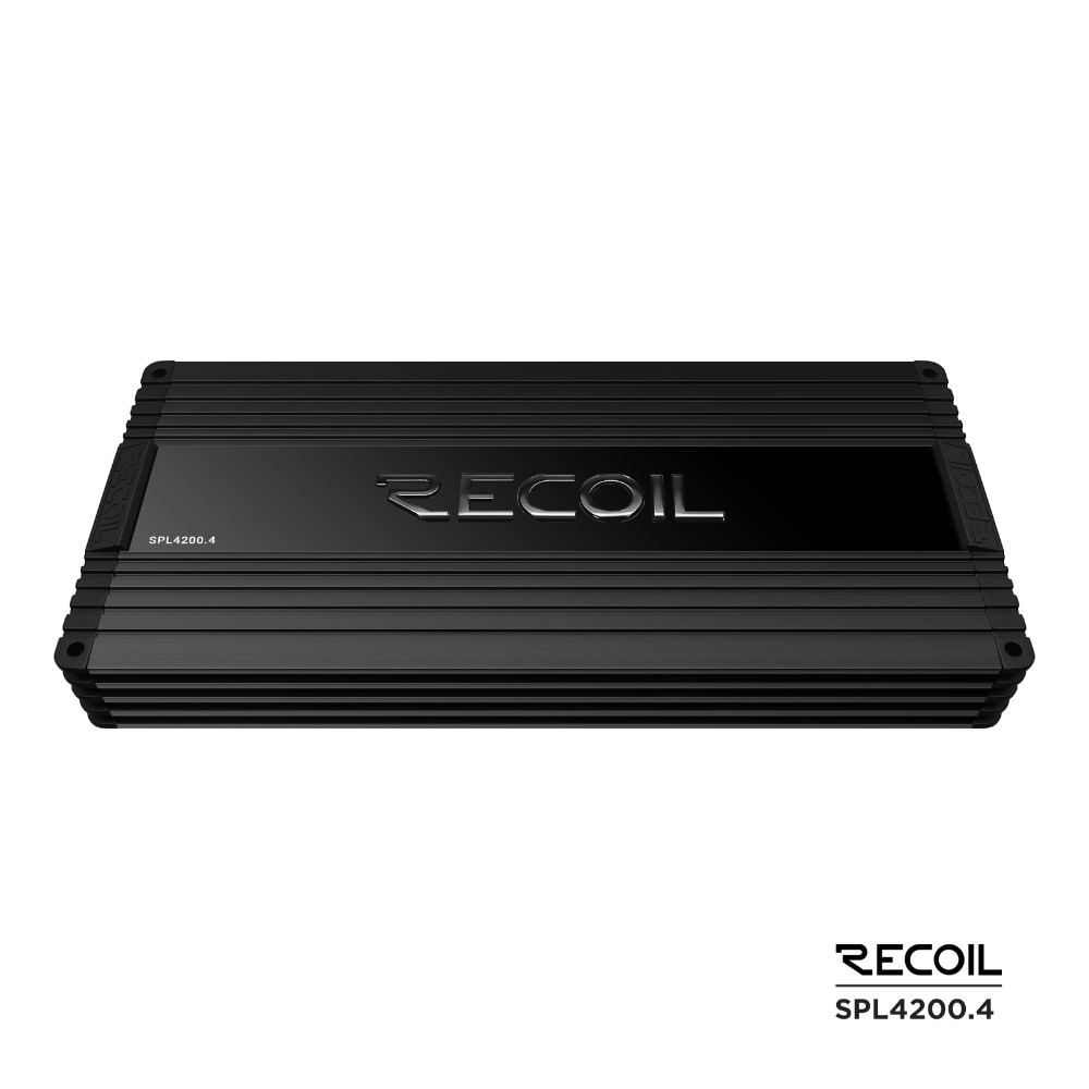 Recoil SPL4200.4, leistungsstarke 4-Kanal-Endstufe