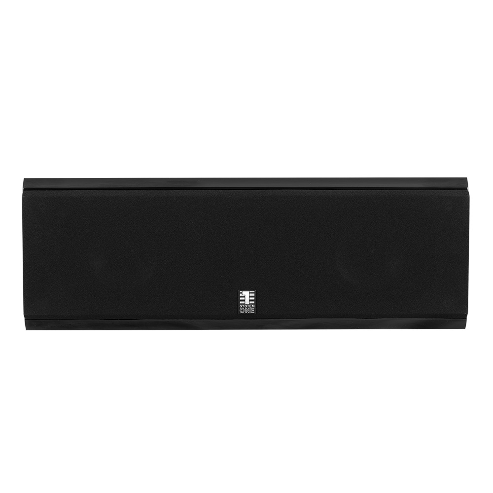 System One SC-155B Centerlautsprecher, schwarz