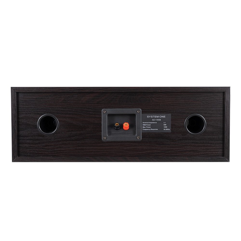 System One SC-155B Centerlautsprecher, schwarz