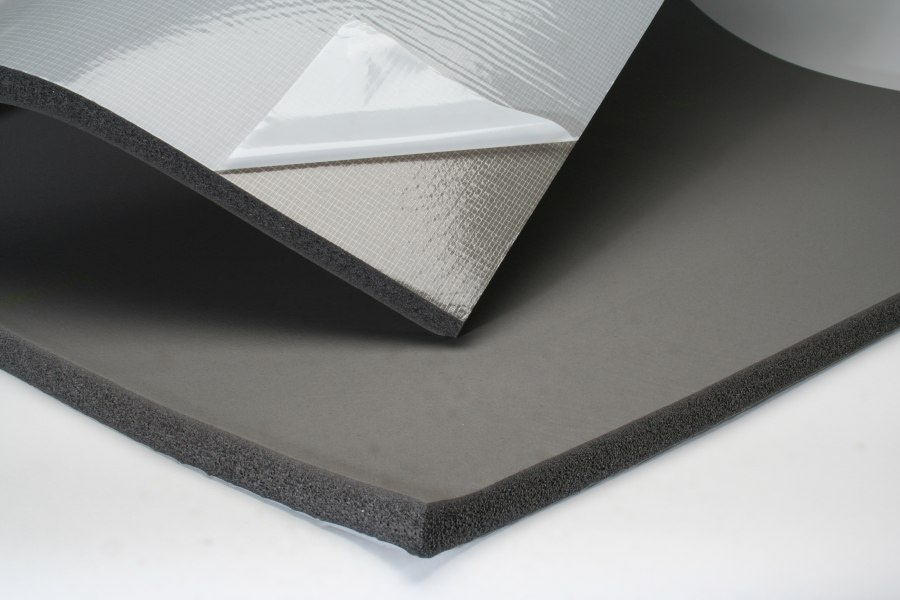 Vibrofiltr Autoshim Black Flex Rubber Foam 6 mm, 15 Meter Rolle