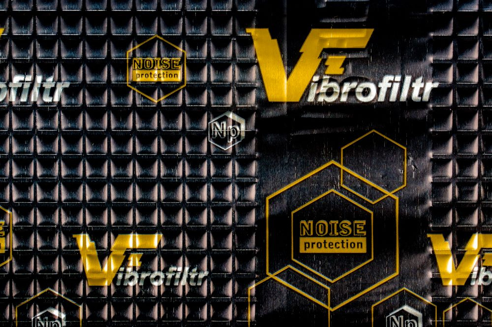 2 mm Vibrofiltr 50x35cm Dämpfmatte, 20 Blatt