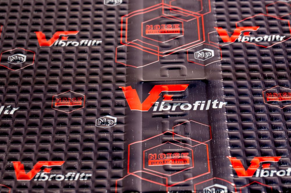 4 mm 50x70cm Vibrofiltr Dämpfmatte, 10 Blatt
