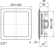 Visaton Einbaulautsprecher DL18/2 SQ Visaton Einbaulautsprecher DL18/2 SQ