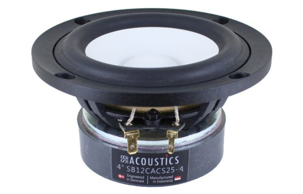 SB Acoustics SB12CACS25-4, 4-Zoll Tief-/Mitteltöner