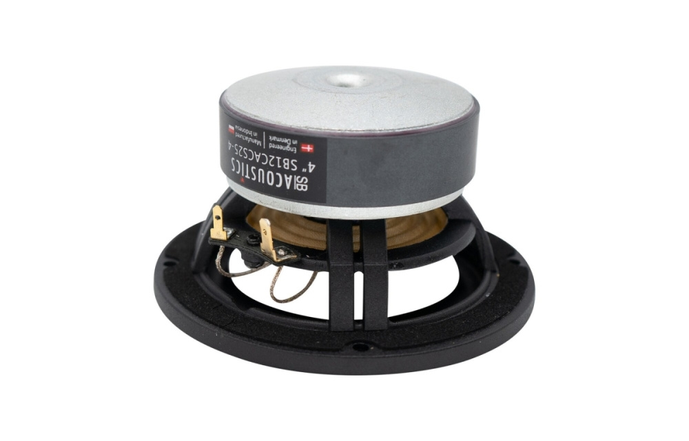 SB Acoustics SB12CACS25-4, 4-Zoll Tief-/Mitteltöner