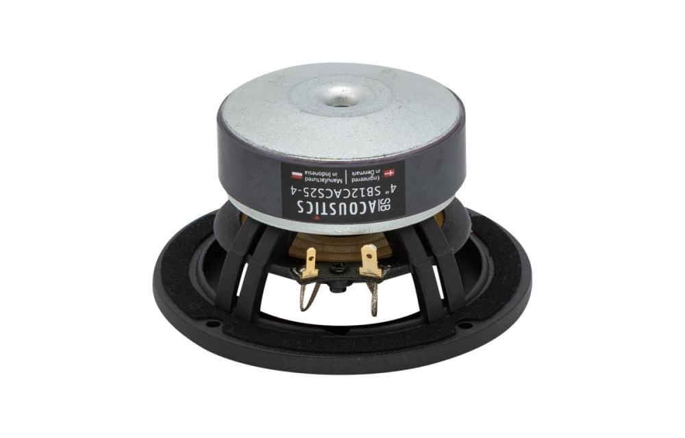 SB Acoustics SB12CACS25-4, 4-Zoll Tief-/Mitteltöner