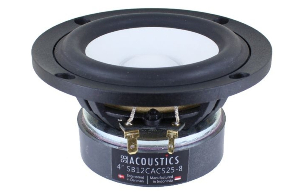 SB Acoustics SB12CACS25-8, 4-Zoll Tief-/Mitteltöner