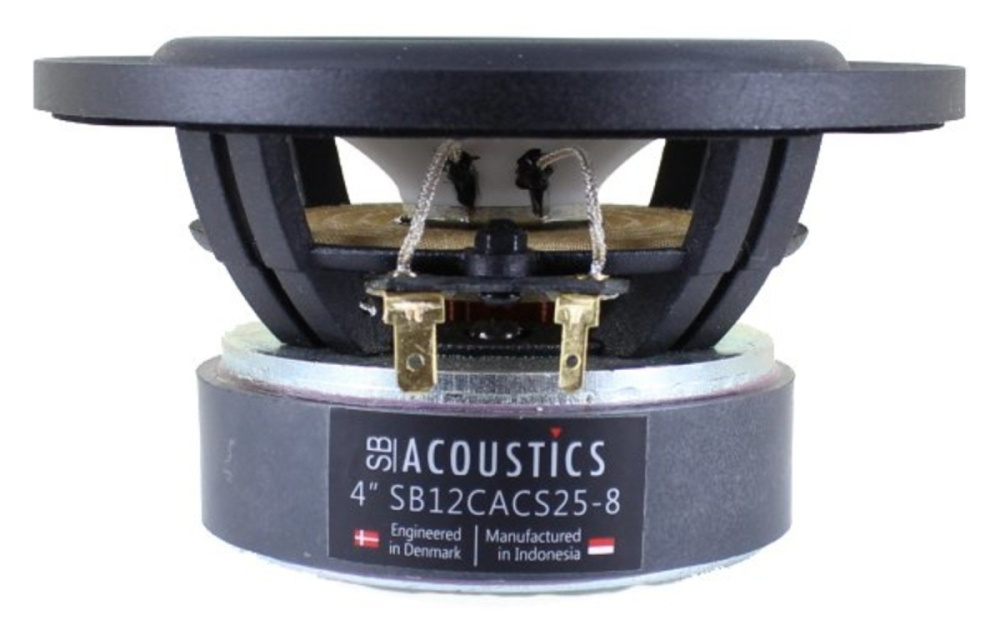 SB Acoustics SB12CACS25-8, 4-Zoll Tief-/Mitteltöner