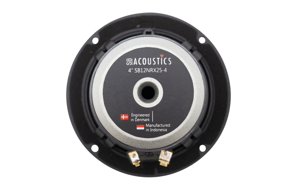 SB Acoustics SB12NRX25-4, 4-Zoll Tief-/Mitteltöner