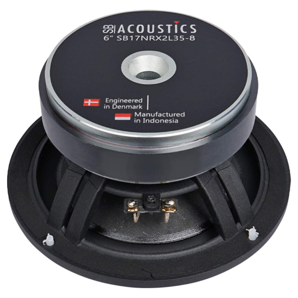 SB Acoustics SB17NRX2L35-8, 6-Zoll-Mitteltieftöner/Mitteltöner