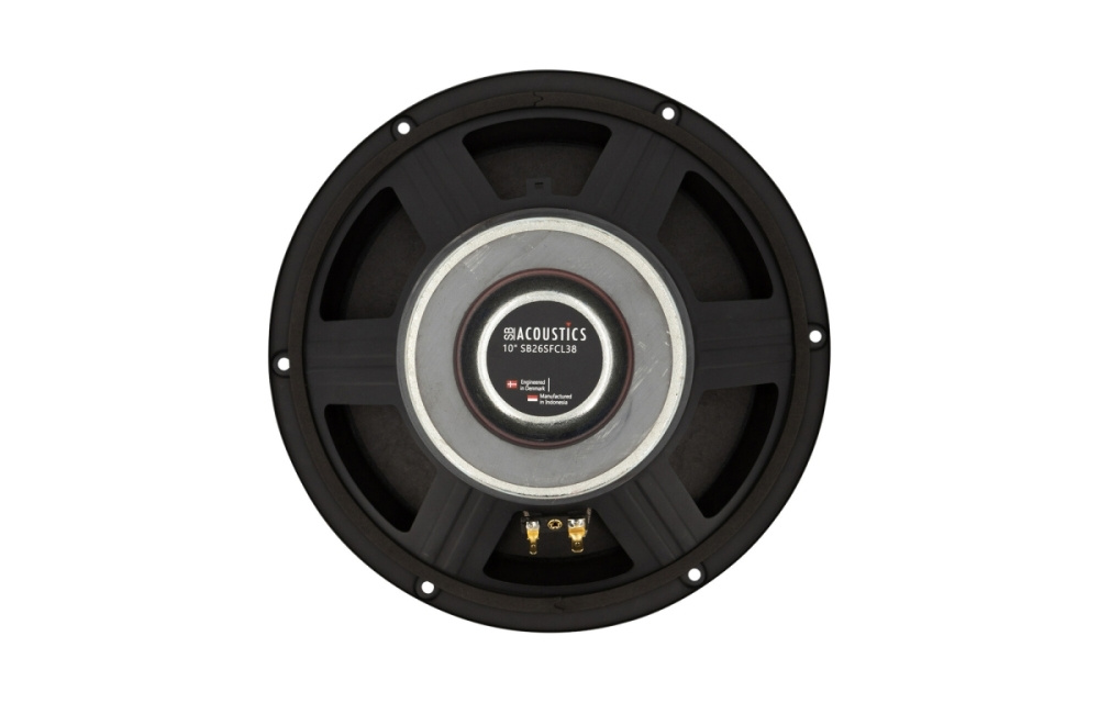 SB Acoustics SB26SFCL38-4, 10-Zoll-Basslautsprecher