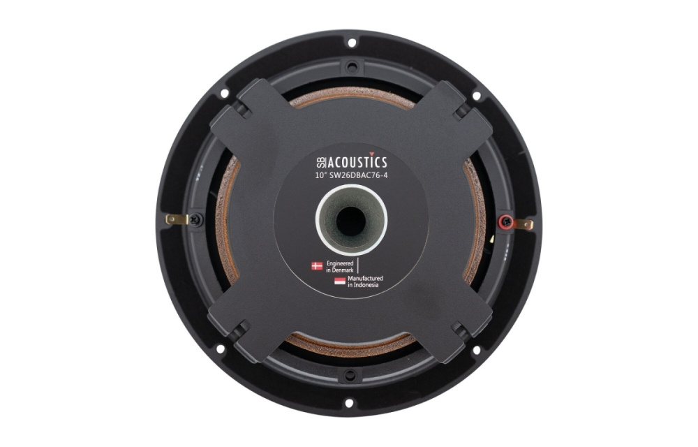SB Acoustics SW26DBAC76-4, 10 Zoll Tieftöner