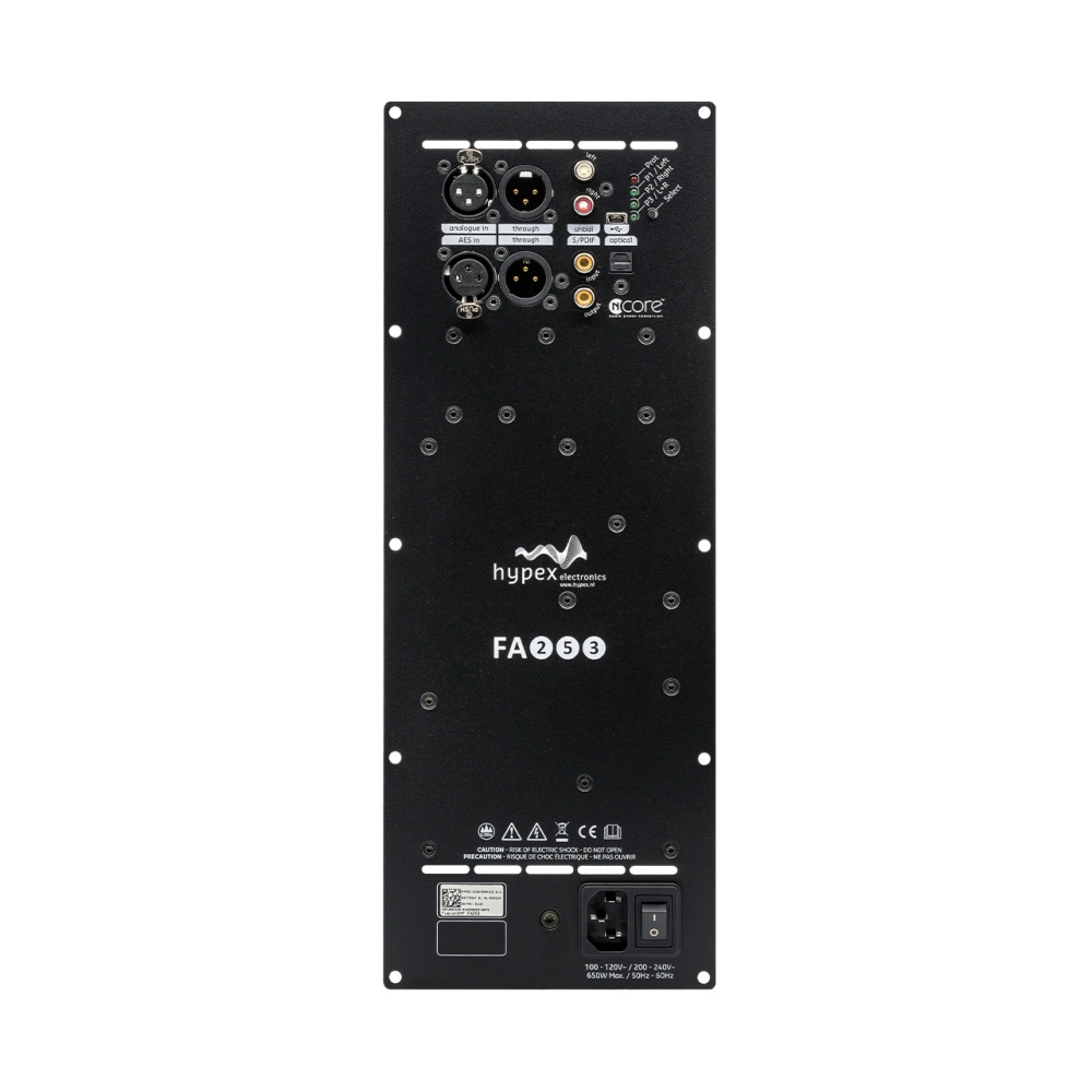 Hypex FusionAmp FA253 3-Kanal-Einbauverstärker mit DSP