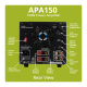 Dayton Audio APA150, brückbarer Stereoverstärker mit 2x75W Dayton Audio APA150, brückbarer Stereoverstärker mit 2x75W
