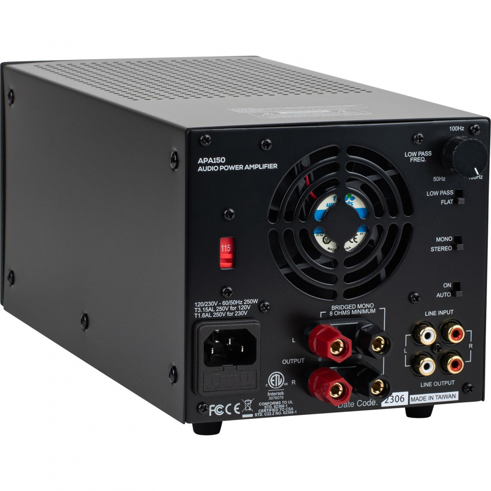 Dayton Audio APA150, brückbarer Stereoverstärker mit 2x75W