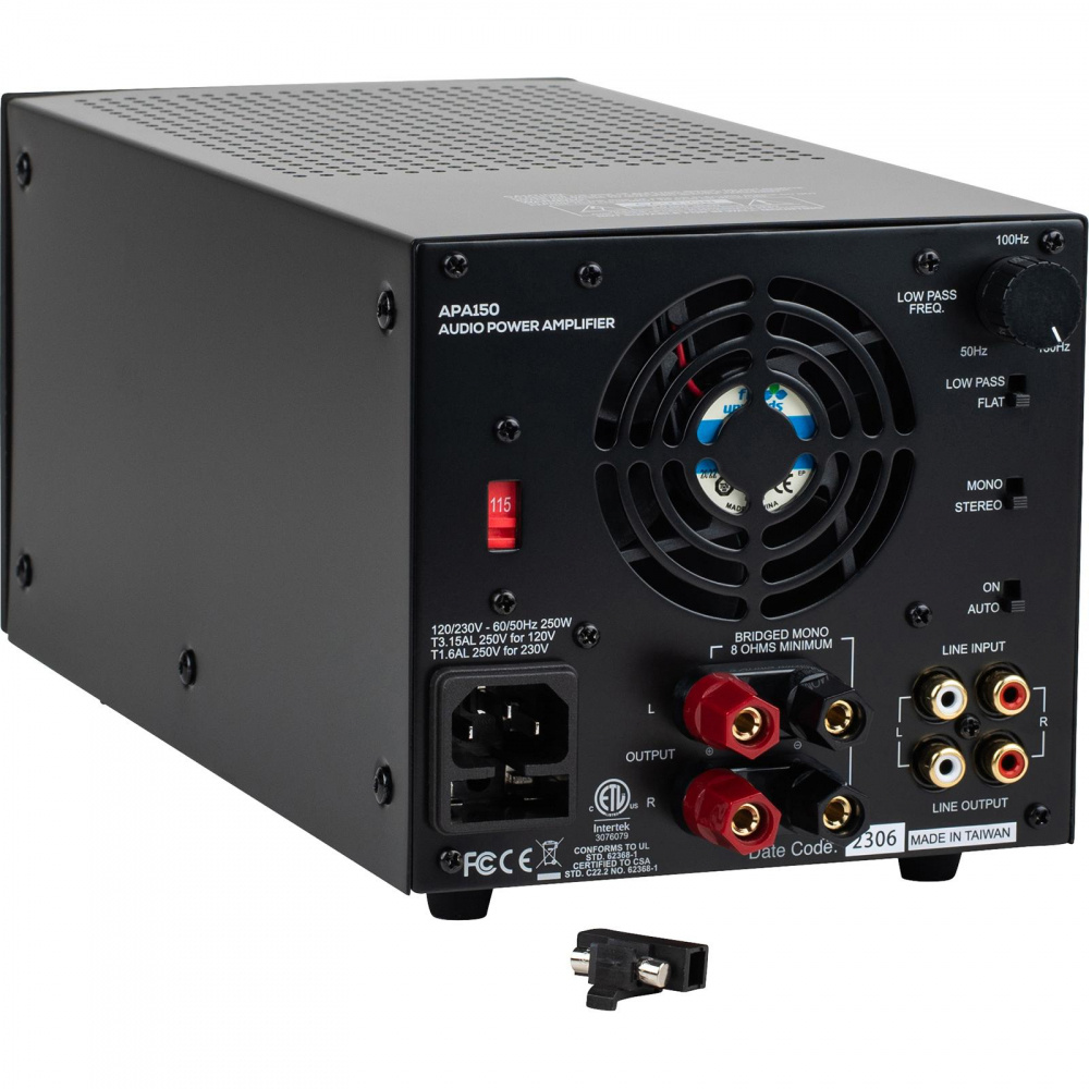 Dayton Audio APA150, brückbarer Stereoverstärker mit 2x75W