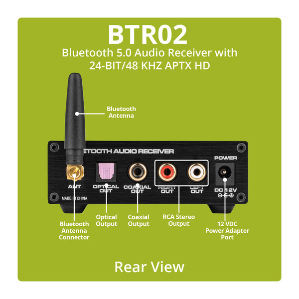 Dayton Audio BTR02 Bluetooth-Empfänger