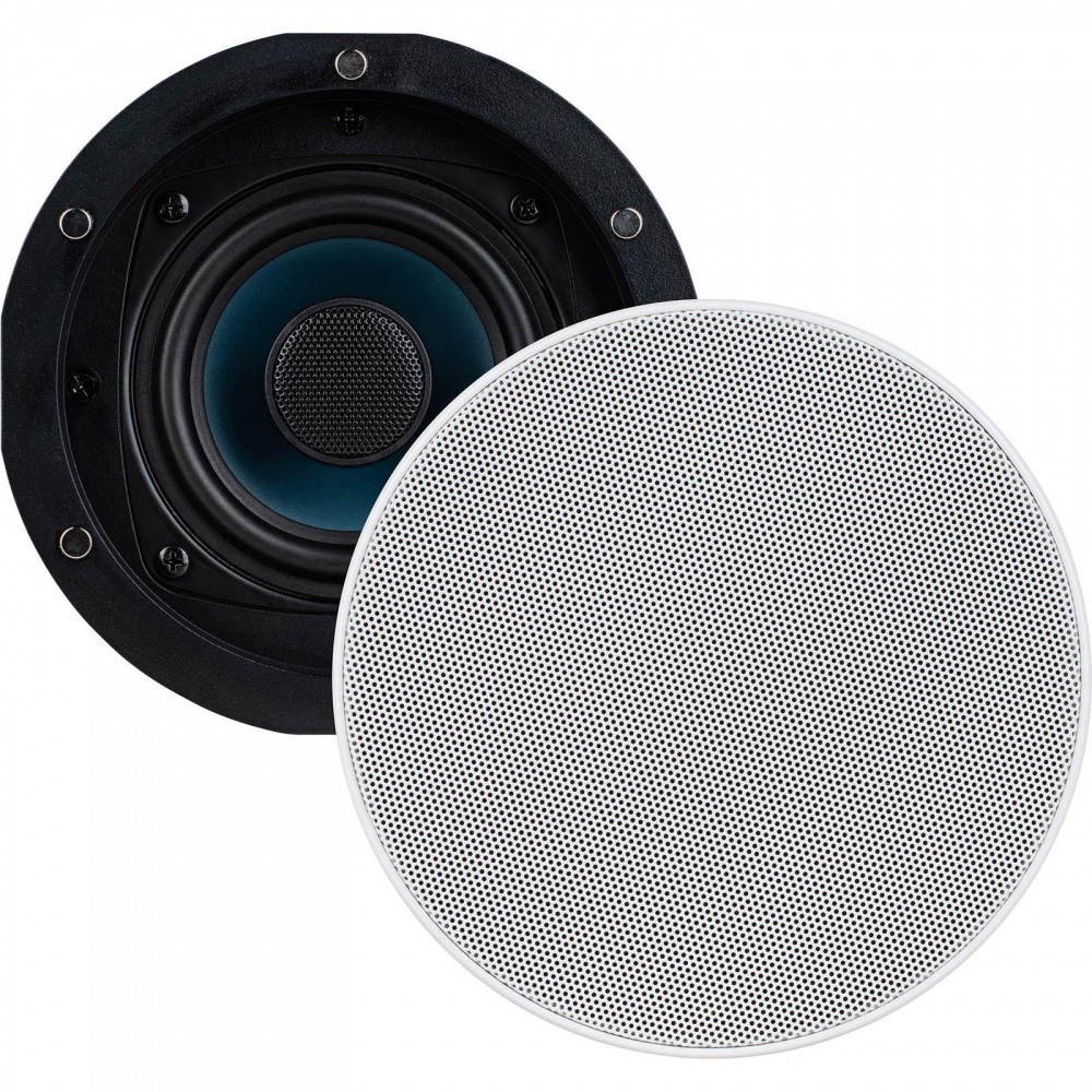 Dayton Audio CC40TPW, 4-Zoll-Einbaulautsprecher für 70/100V, Paar